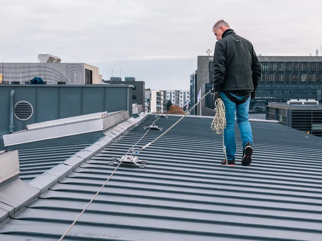 Tag med wiresystem